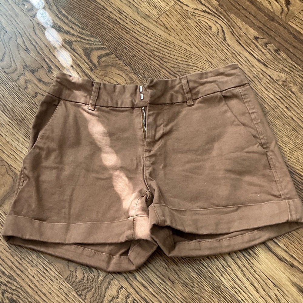 78&Sunny Women's Brown Cargo Shorts